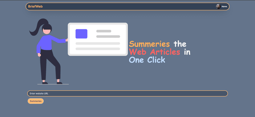 Brief Web - AI Website Summarizer