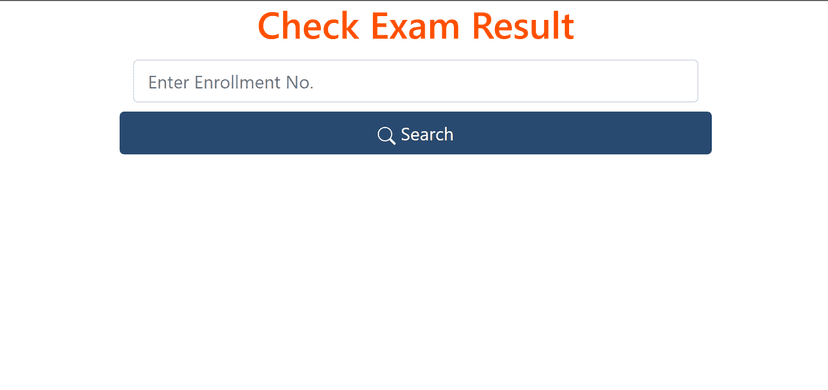 Exam Result Management System
